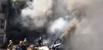 Ankara'da sünger fabrikasında çıkan yangında 1 kişi hayatını kaybetti
