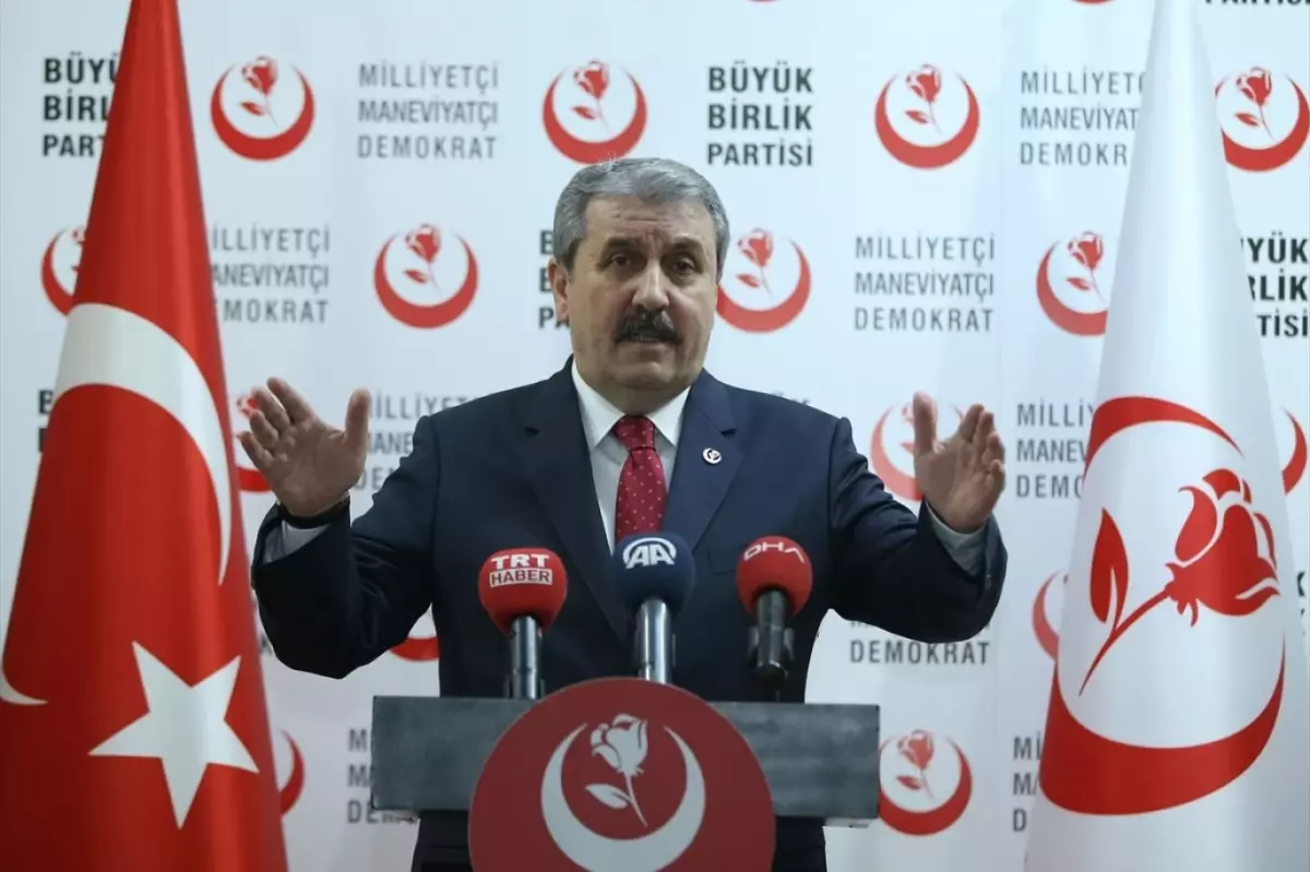 BBP Genel Başkanı Destici\'den Gaziler Günü Mesajı