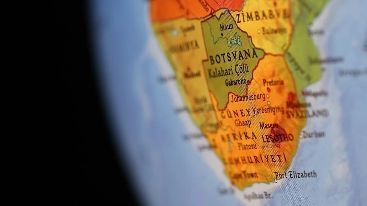 Botsvana hangi yarım kürede? Botsvana\'nın konumu ve harita bilgisi