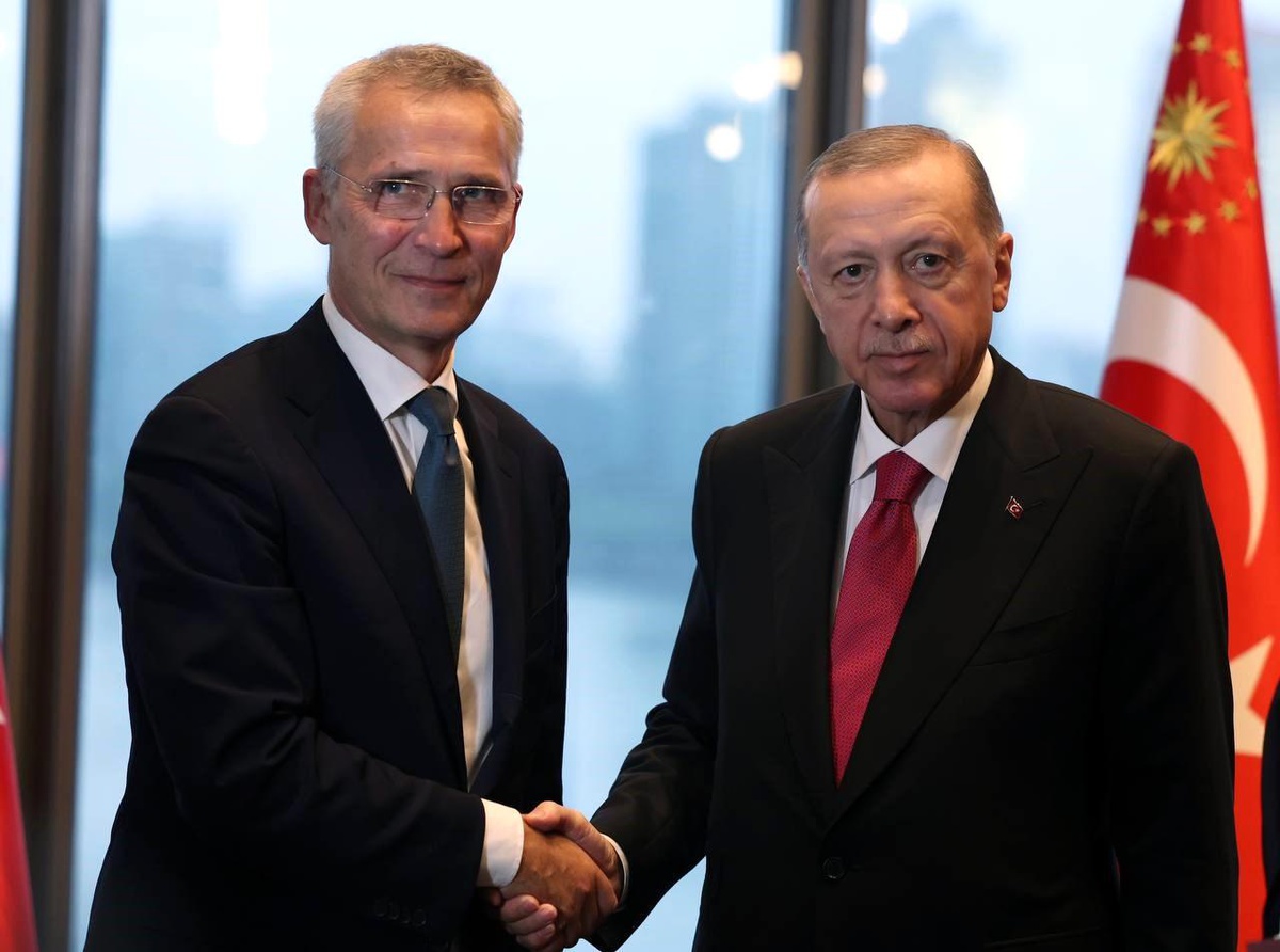 Cumhurbaşkanı Erdoğan, NATO Genel Sekreteri Stoltenberg\'i kabul etti