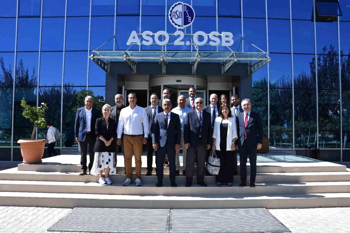 Dünya Bankası Heyeti Ankara Sanayi Odası 2. OSB\'yi Ziyaret Etti