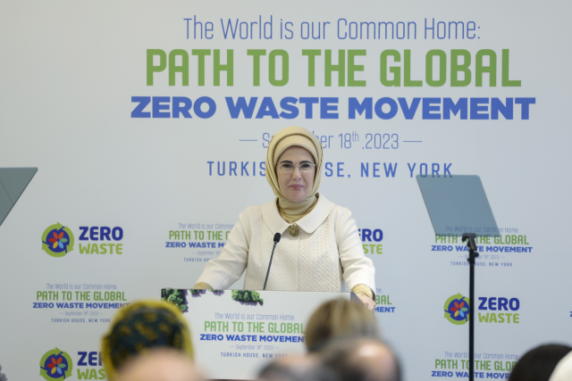 Emine Erdoğan, 'Küresel Sıfır Atık Hareketine Doğru' programına katıldı (2)
