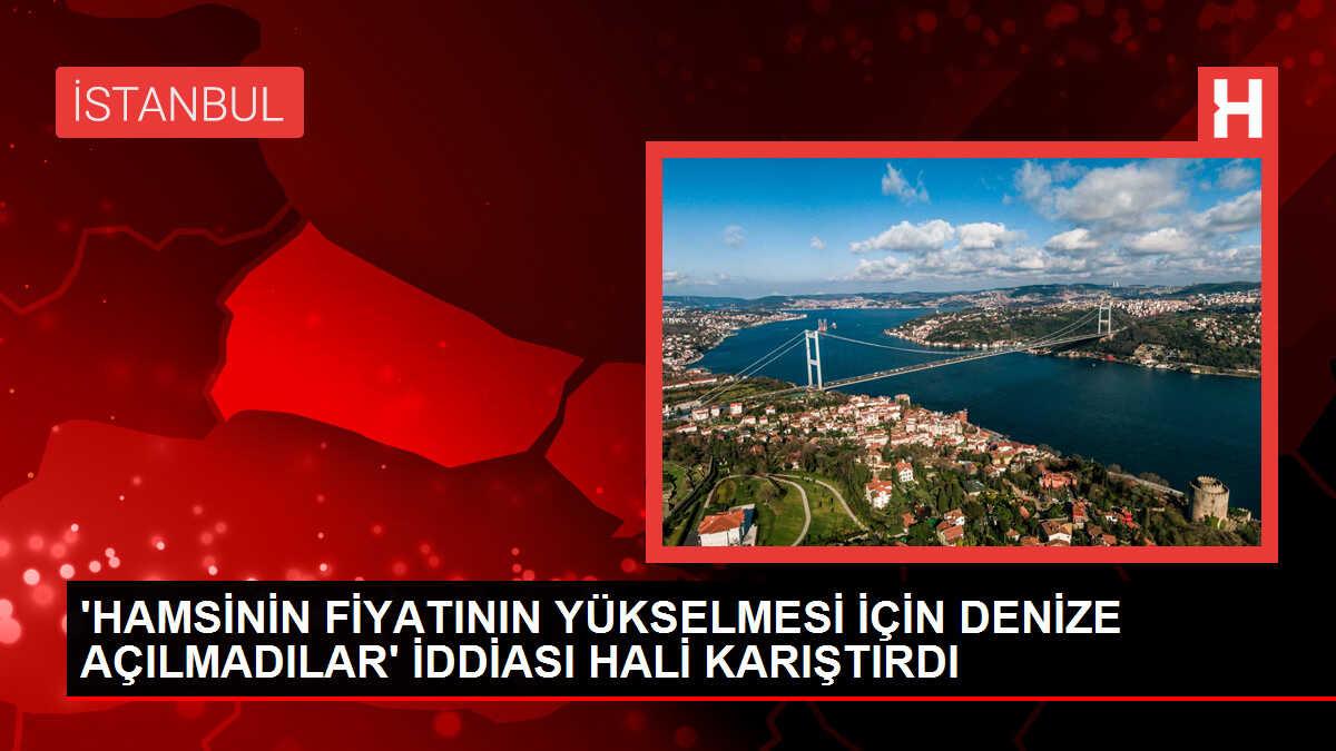 'Hamsinin fiyatının yükselmesi için denize açılmadılar' iddiası hali karıştırdı