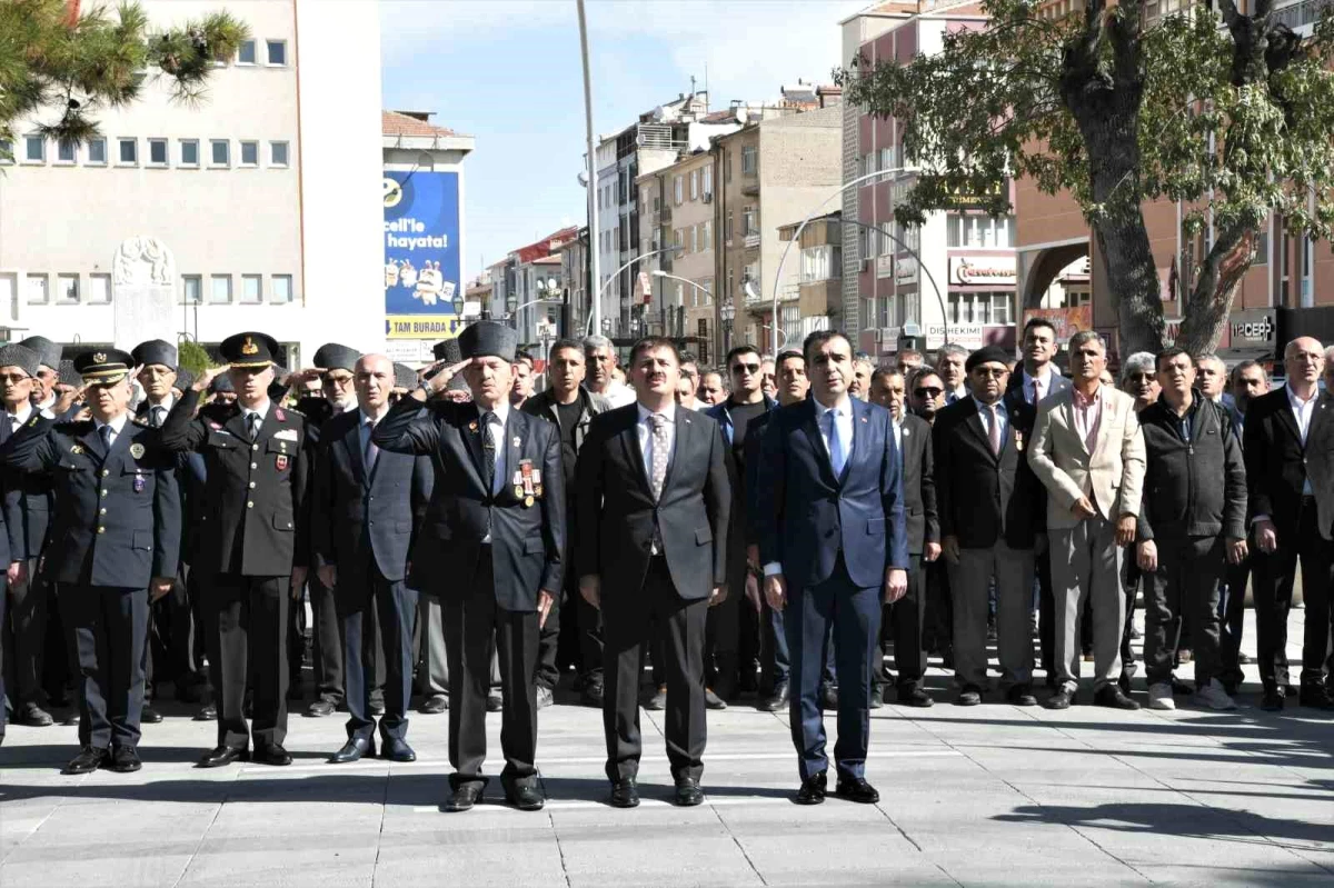 Karaman\'da Gaziler Günü törenle kutlandı