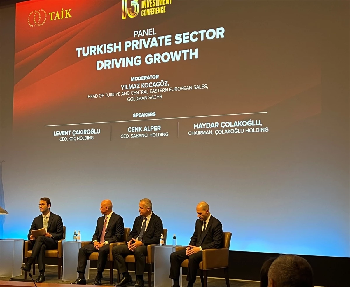 Koç Holding CEO\'su Levent Çakıroğlu Türkiye-ABD İş Konseyi tarafından düzenlenen konferansta konuştu