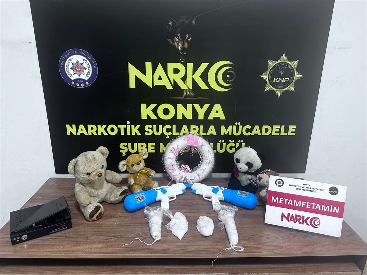 Konya\'da Kargoda Metamfetamin Ele Geçirildi, Bir Kişi Tutuklandı