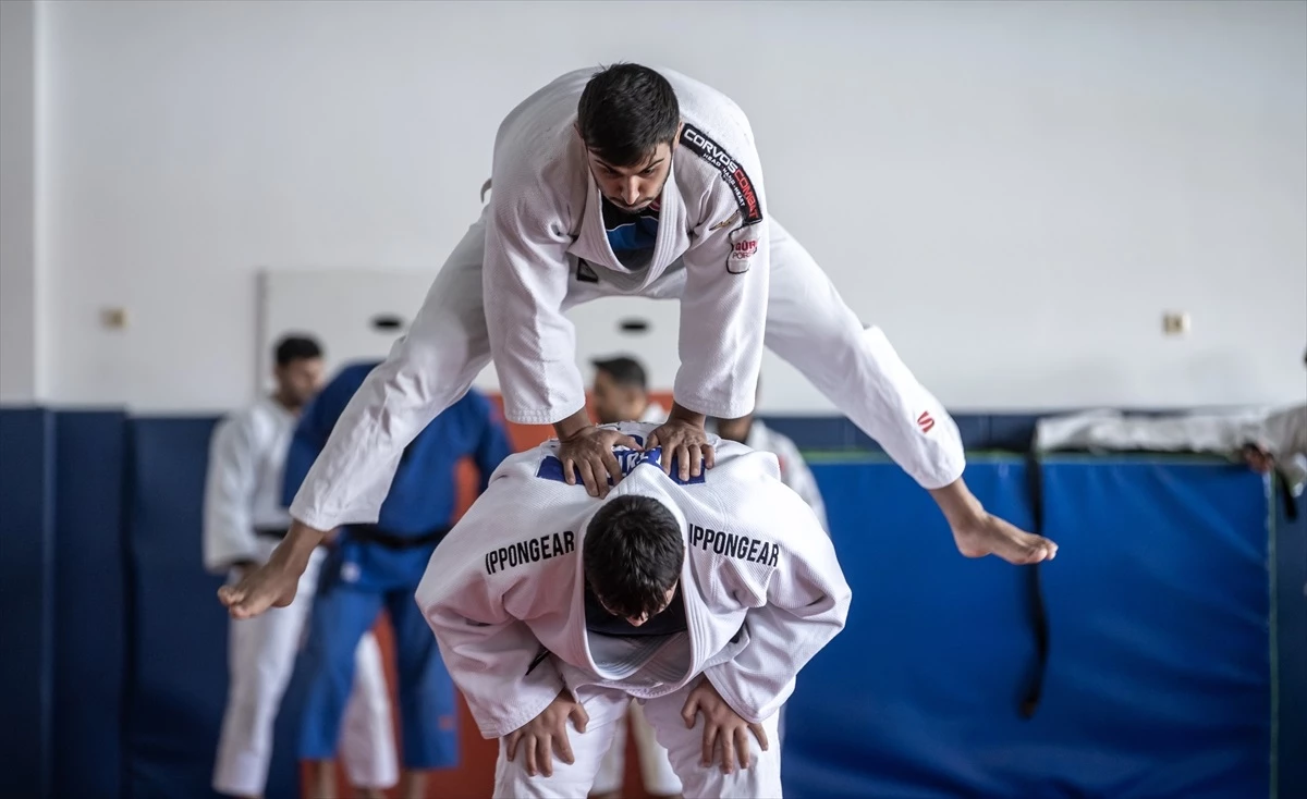Milli judocular Bakü Grand Slam için hazırlıklarını tamamladı