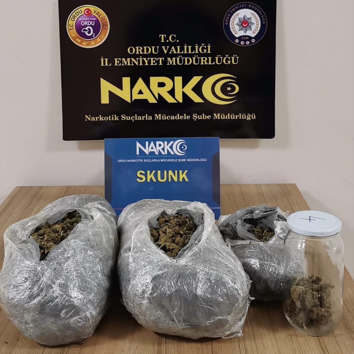 Ordu\'da Uyuşturucu Operasyonunda 3 Kişi Gözaltına Alındı