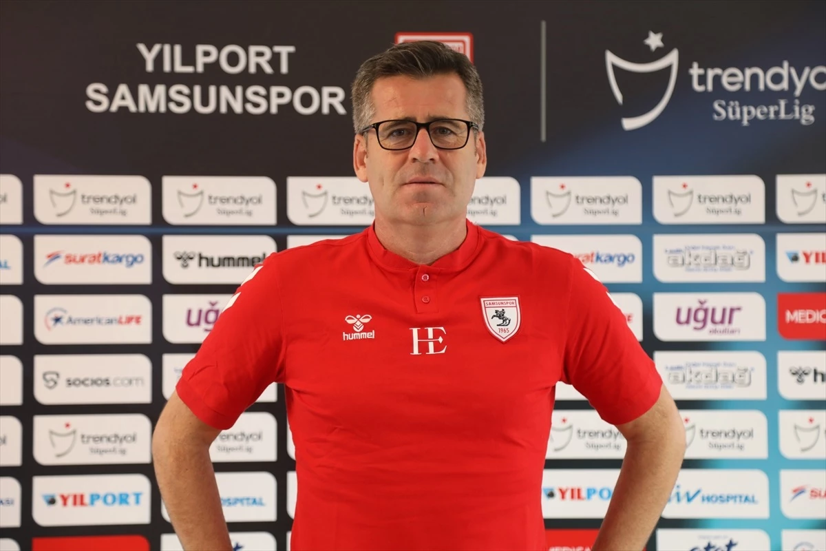 Samsunspor Teknik Direktörü Hüseyin Eroğlu: Sabır ve Destek İstiyoruz