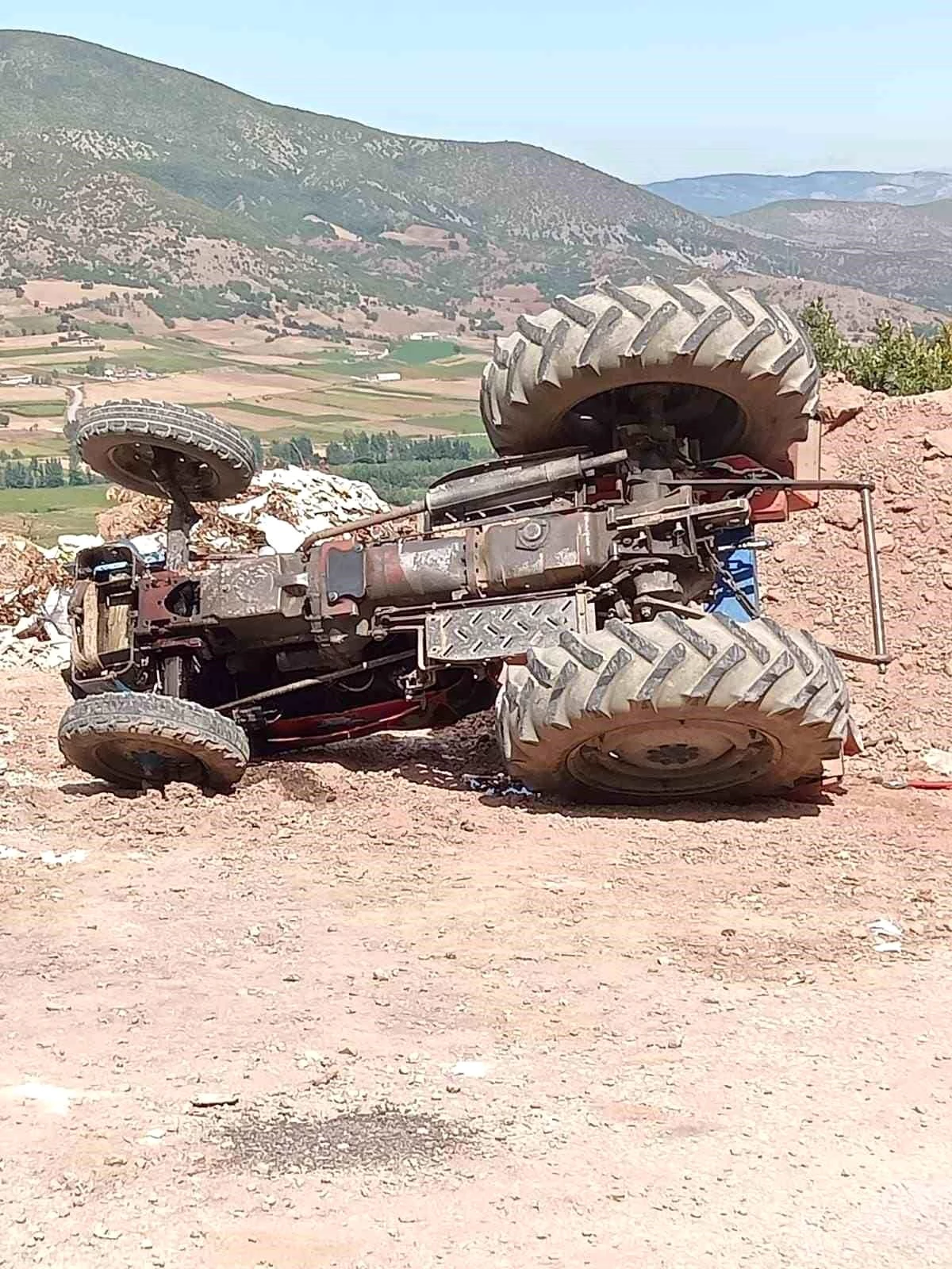 Tokat\'ta traktör kazası: 1 ölü, 2 yaralı
