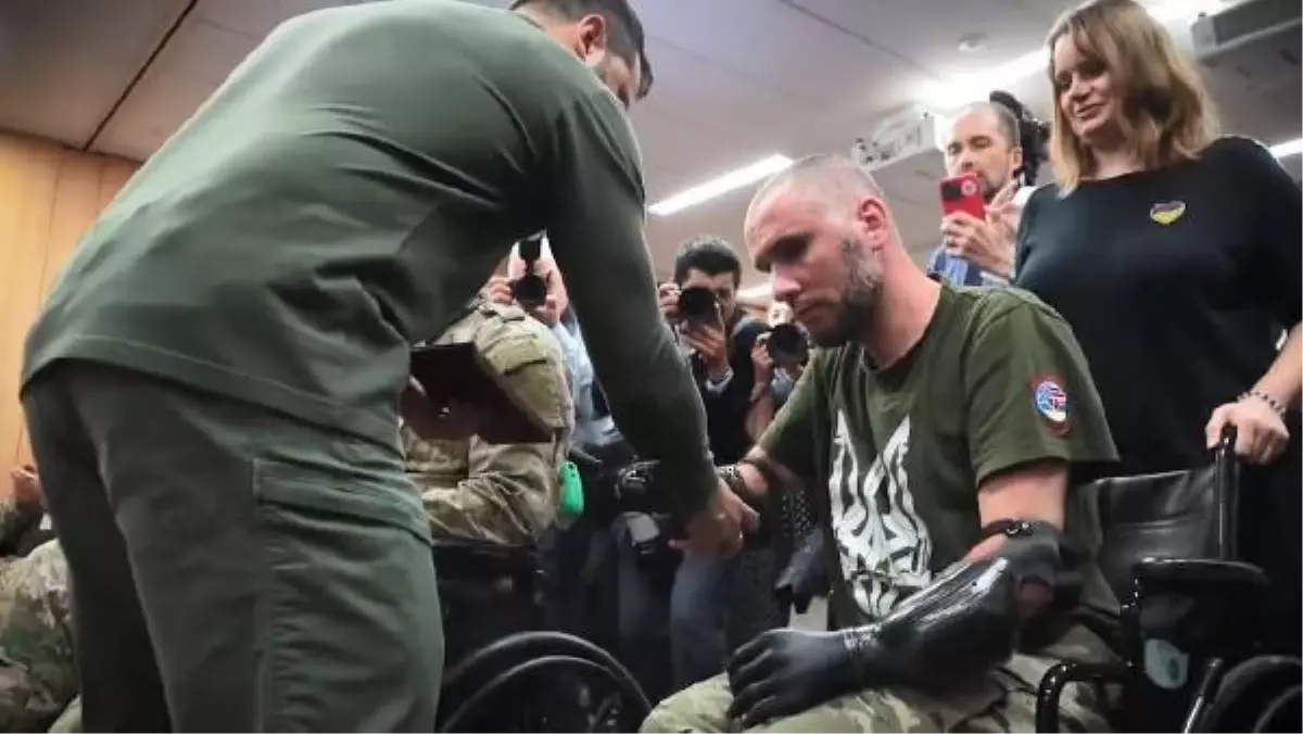 Ukrayna Devlet Başkanı Zelenski, ABD\'ye geldi ve tedavi gören Ukraynalı askerleri ziyaret etti