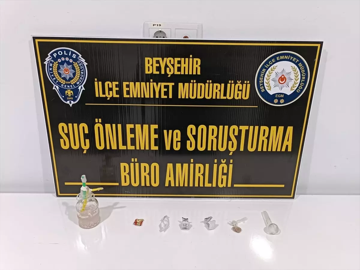 Beyşehir\'de Uyuşturucu Operasyonu: 2 Şüpheli Gözaltına Alındı