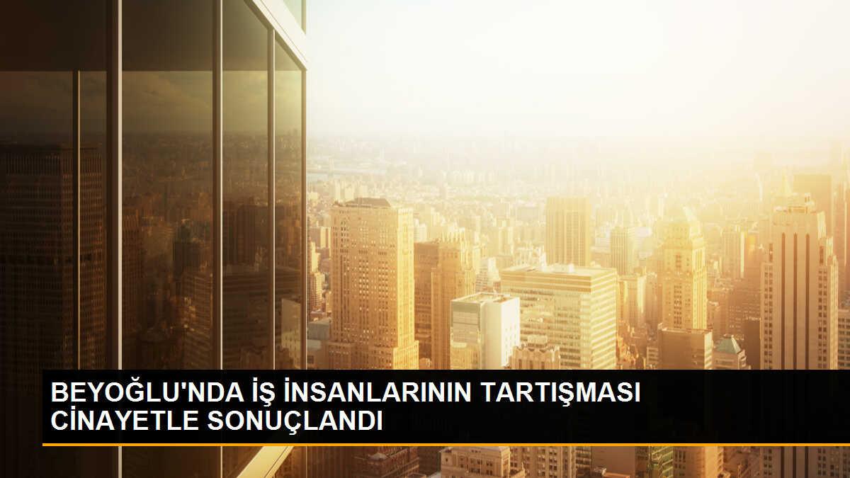 Beyoğlu\'nda Alacak Verecek Tartışması Sonucu Cinayet