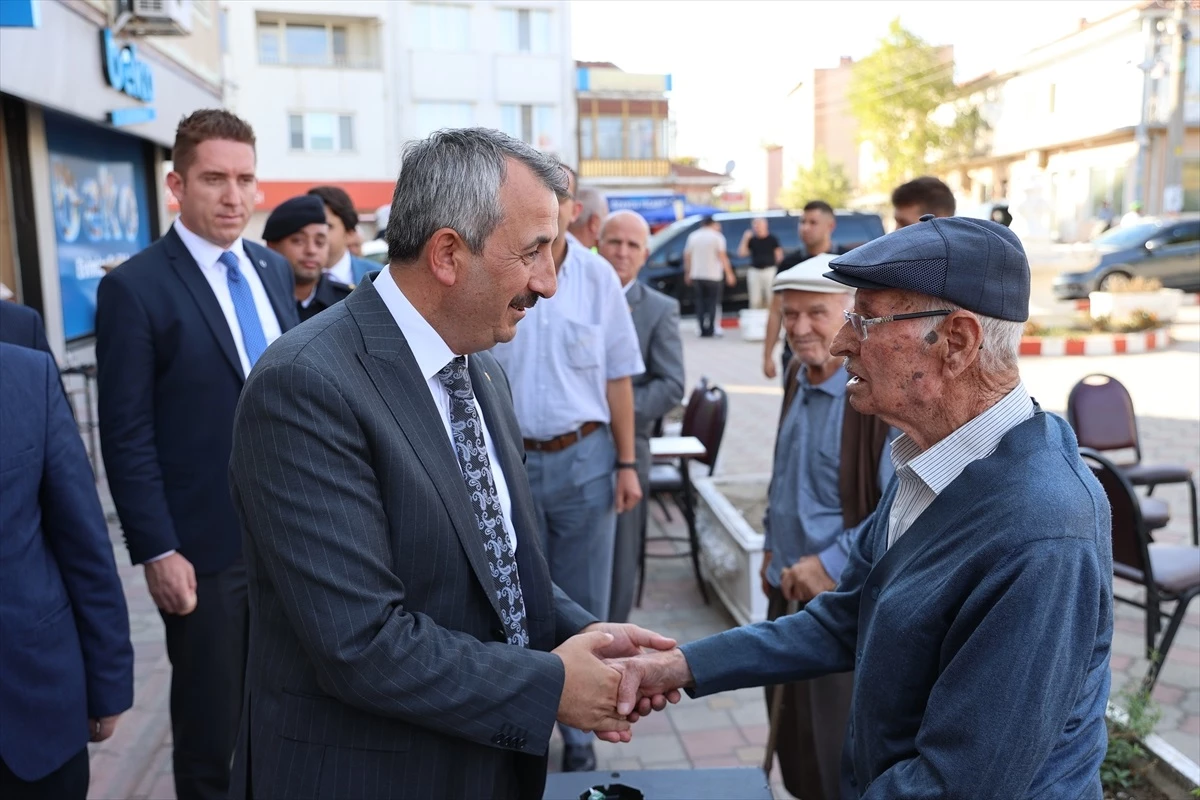 Edirne Valisi Yunus Sezer, Meriç ilçesinde ziyaretlerde bulundu