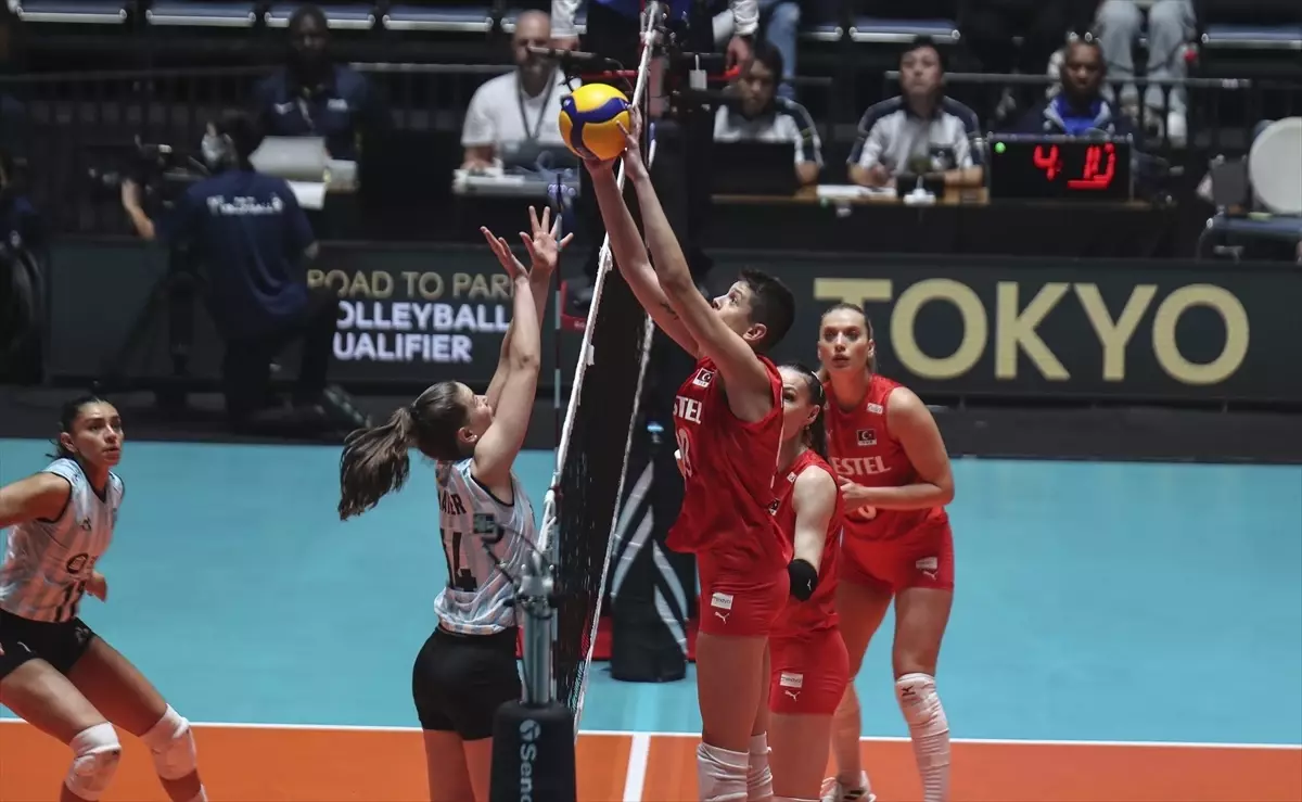 Milli Kadın Voleybol Takımı, Arjantin\'i 3-1 Mağlup Etti