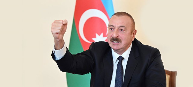 Son Dakika! Azerbaycan lideri Aliyev: Karabağ'daki Ermeni güçlerin silah bırakması halinde terörle mücadele tedbirleri durdurulacak