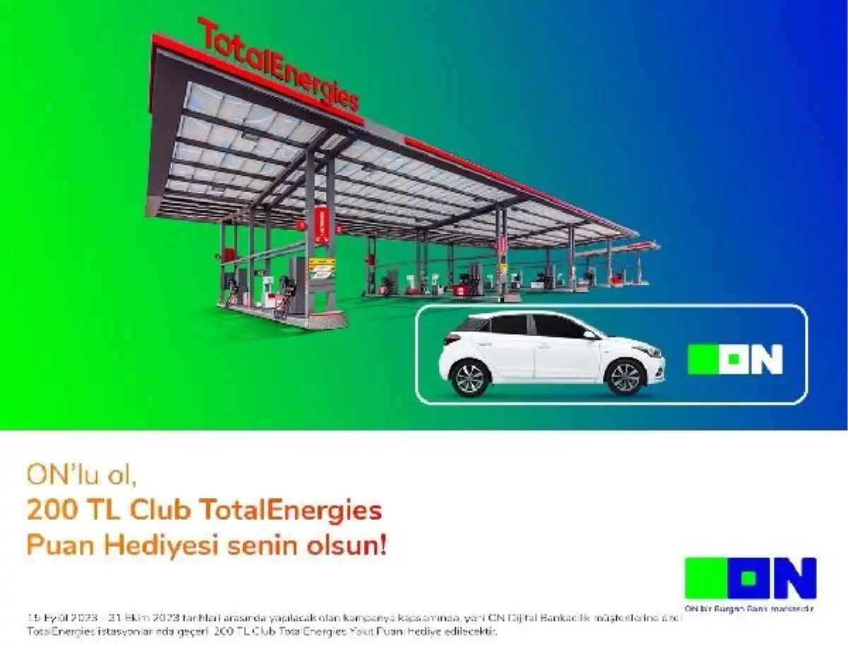 TotalEnergies İstasyonları, ON Dijital Bankacılık ile İş Birliği Yapıyor