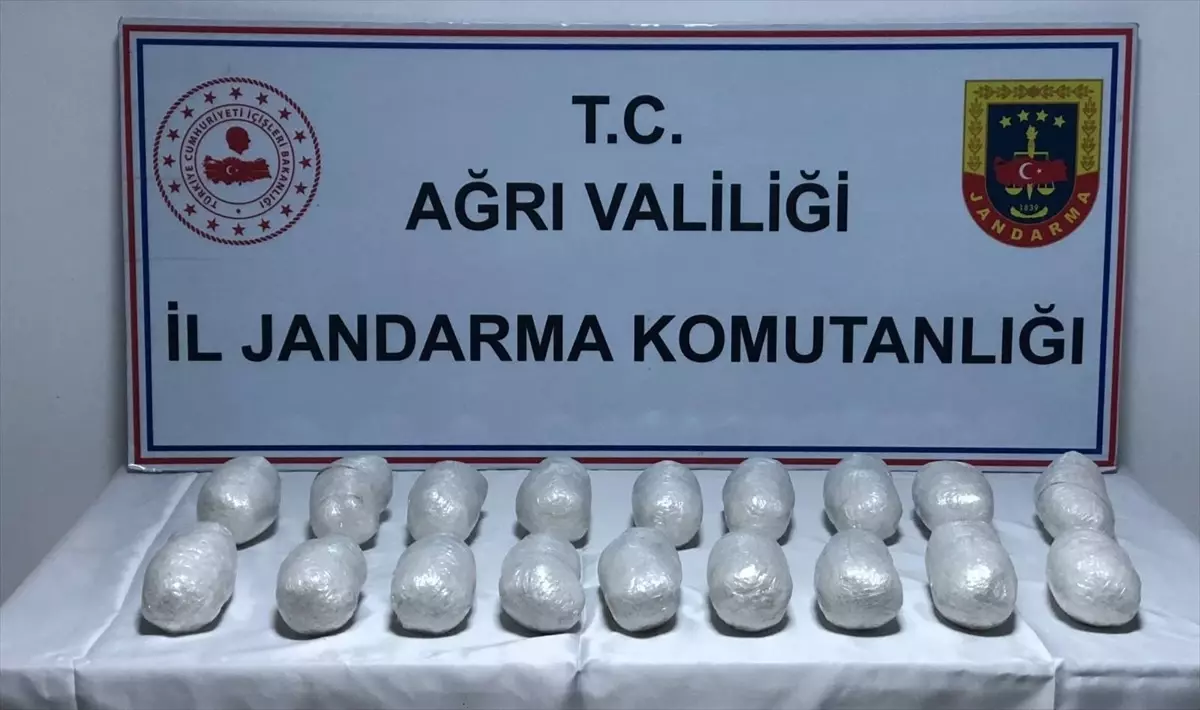 Doğubayazıt\'ta 20 Kilo Metamfetamin Ele Geçirildi