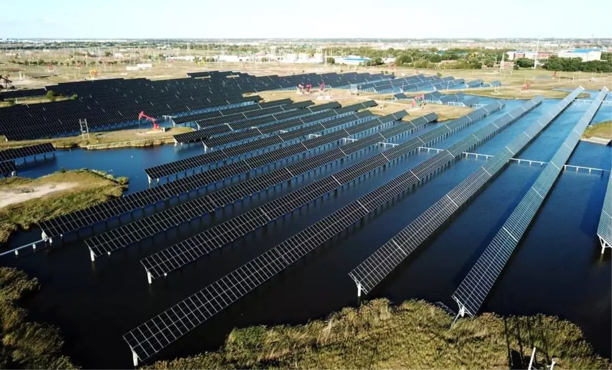 Çin\'deki Daqing Petrol Sahası\'nda Yenilenebilir Enerji Üretimi