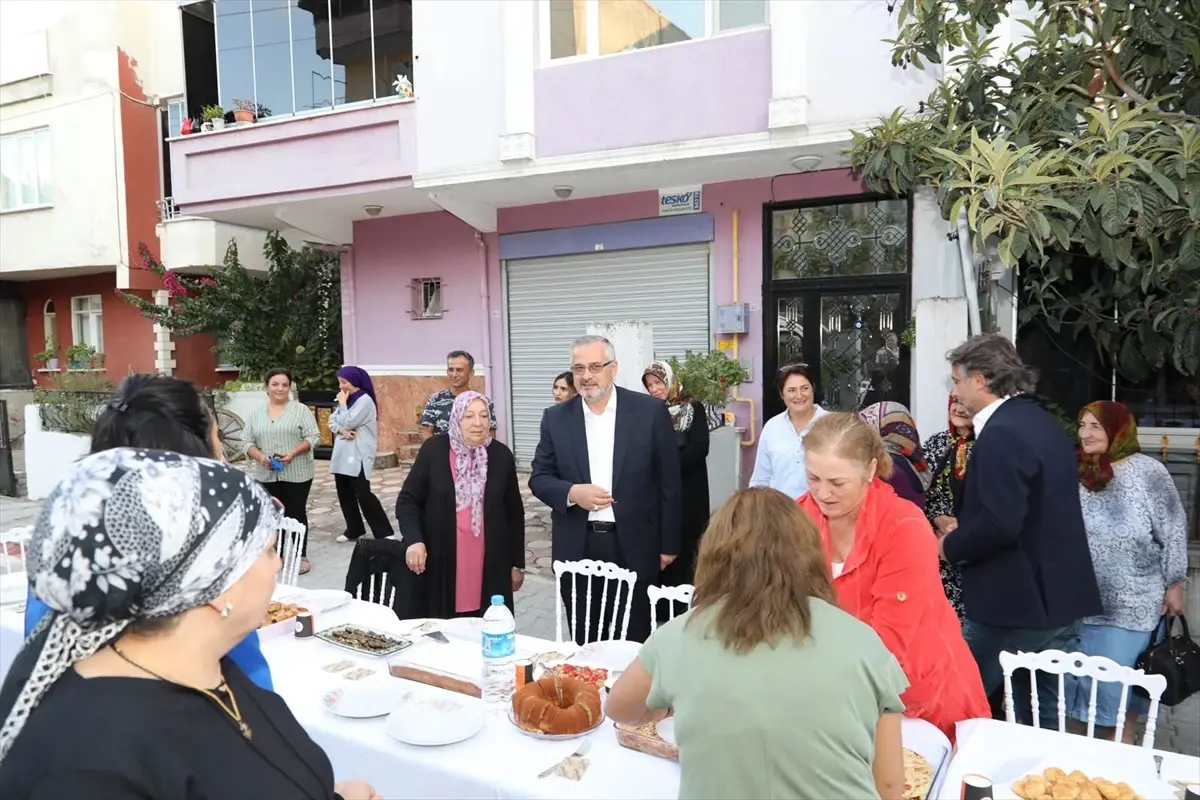 Bafra Belediye Başkanı Hamit Kılıç, Kemalpaşa Mahallesi\'nde Mahalle Sakinleriyle Buluştu