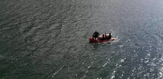 Gümüşhane'de Gökçebel Barajı'na düşen kamyonetin sürücüsü hayatını kaybetti