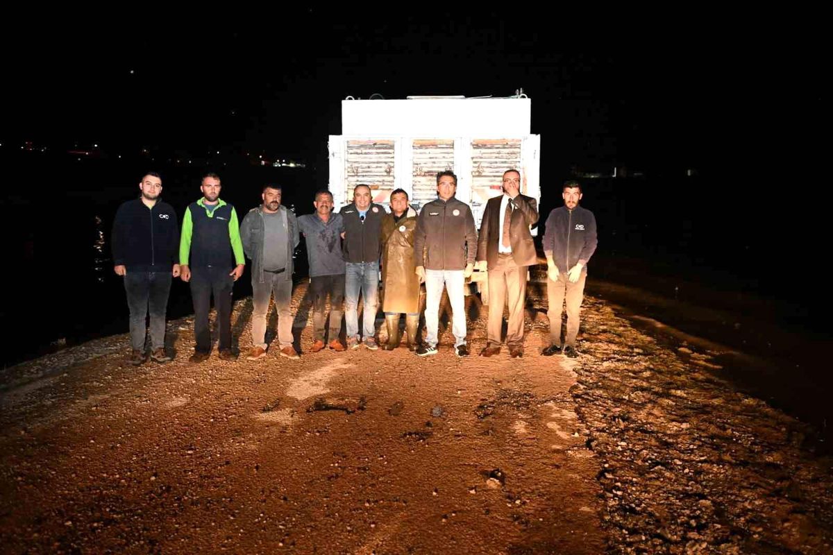 Kayseri\'de 1 Milyon Yavru Balık Baraj ve Su Kaynaklarına Bırakıldı