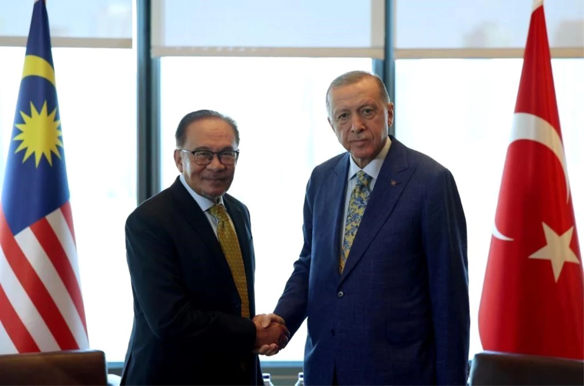 Cumhurbaşkanı Erdoğan, Malezya Başbakanı İbrahim\'i kabul etti