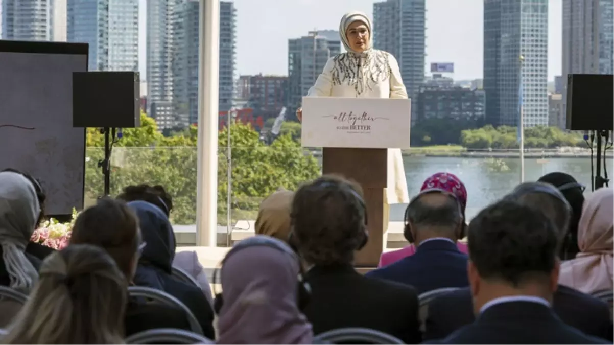 Emine Erdoğan, Türk devlet yapısının vicdani boyutuna dikkati çekti 