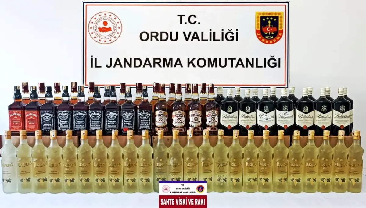 Ordu\'da Kaçakçılık Operasyonu: Uyuşturucu, Sahte Alkollü İçki ve Elektronik Sigara Ele Geçirildi