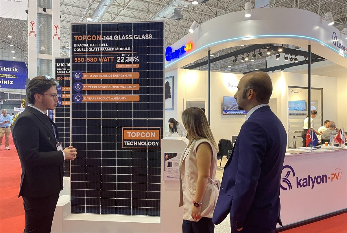 Kalyon PV, Yüksek Verimli TOPCON Teknolojisi ile Güneş Panelleri Üretimine Başlıyor