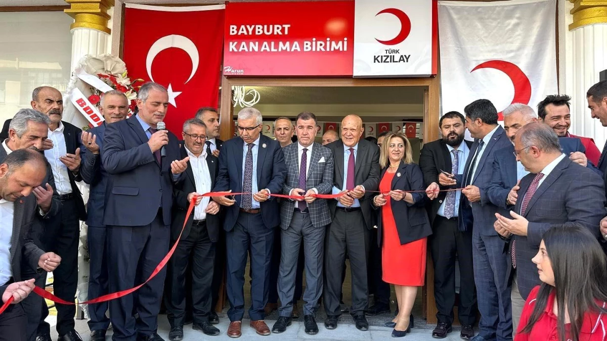Bayburt\'ta Türk Kızılayı Hizmet Binası Temeli Atıldı