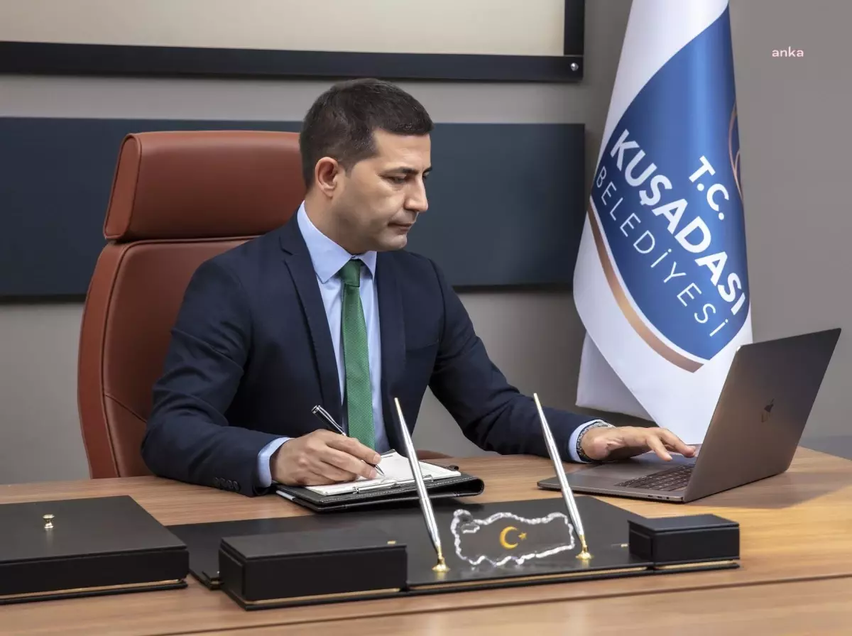 Kuşadası Belediye Başkanı Cherkasy\'ye geçmiş olsun mesajı yayınladı