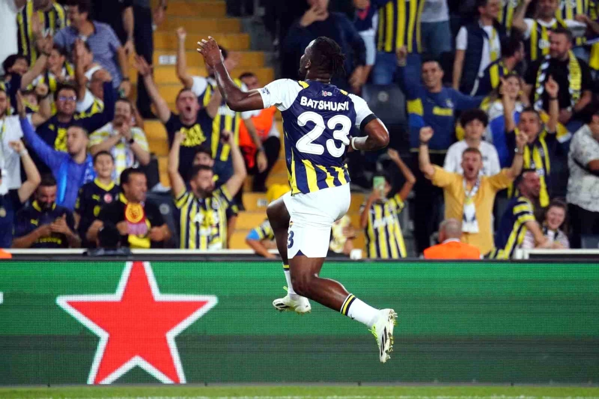 Fenerbahçe\'nin Michy Batshuayi, Nordsjaelland maçında gol attı
