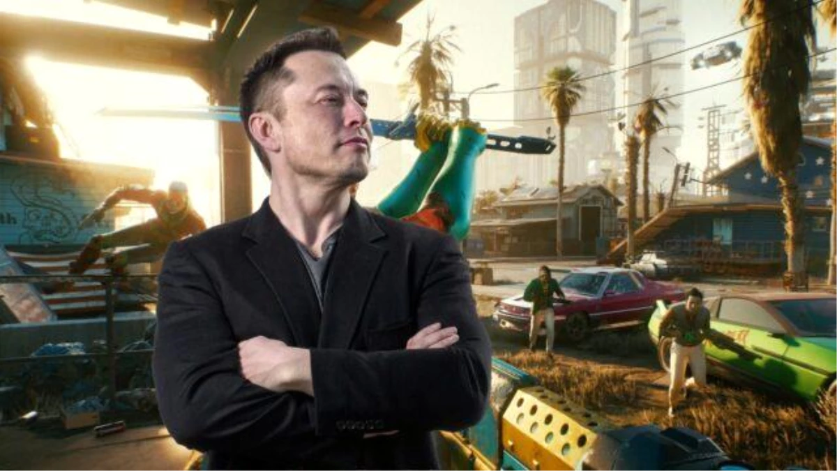 Elon Musk, Cyberpunk 2077 Geliştiricilerini Zorla Dahil Oldu