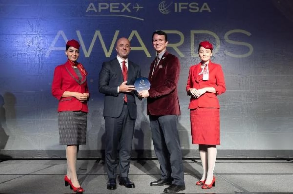 Türk Hava Yolları, APEX World Class Ödülü\'nü üçüncü kez kazandı