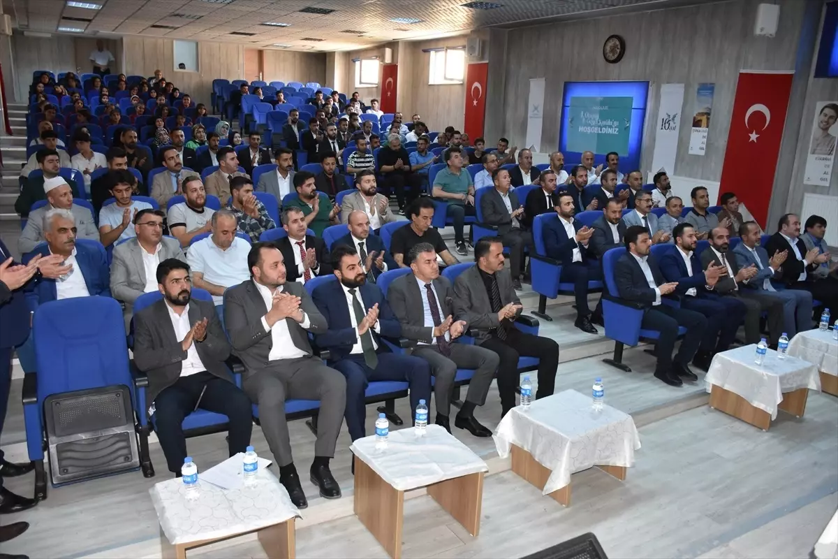 TÜGVA Hakkari İl Genel Kurulunda Harun Aşan yeniden seçildi