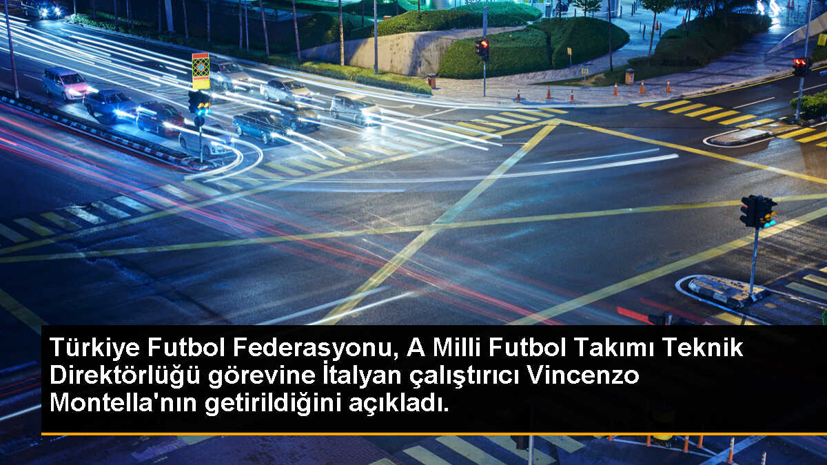 Türkiye Futbol Federasyonu, A Milli Futbol Takımı Teknik Direktörlüğü görevine İtalyan çalıştırıcı Vincenzo Montella\'nın getirildiğini açıkladı.