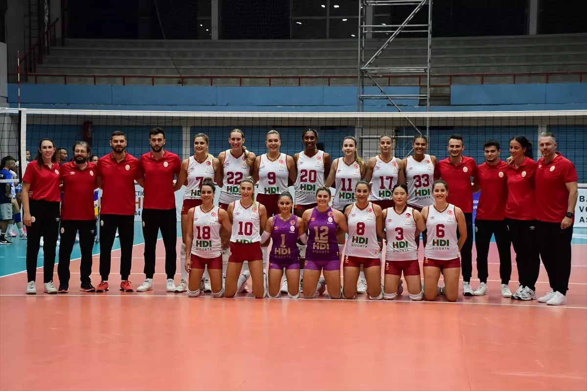 Galatasaray Daikin Kadın Voleybol Takımı Balkan Kupası\'nda Şampiyon