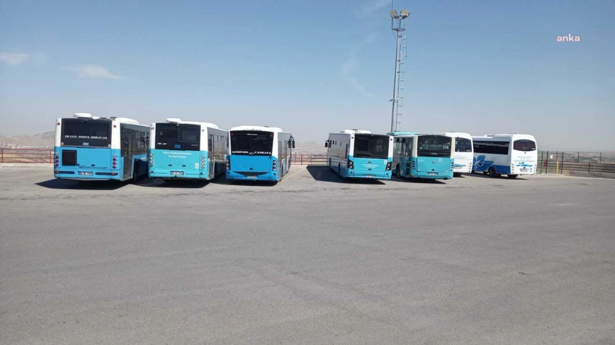 Ankara Büyükşehir Belediyesi Özel Halk Otobüslerine Cezai İşlem Uyguladı