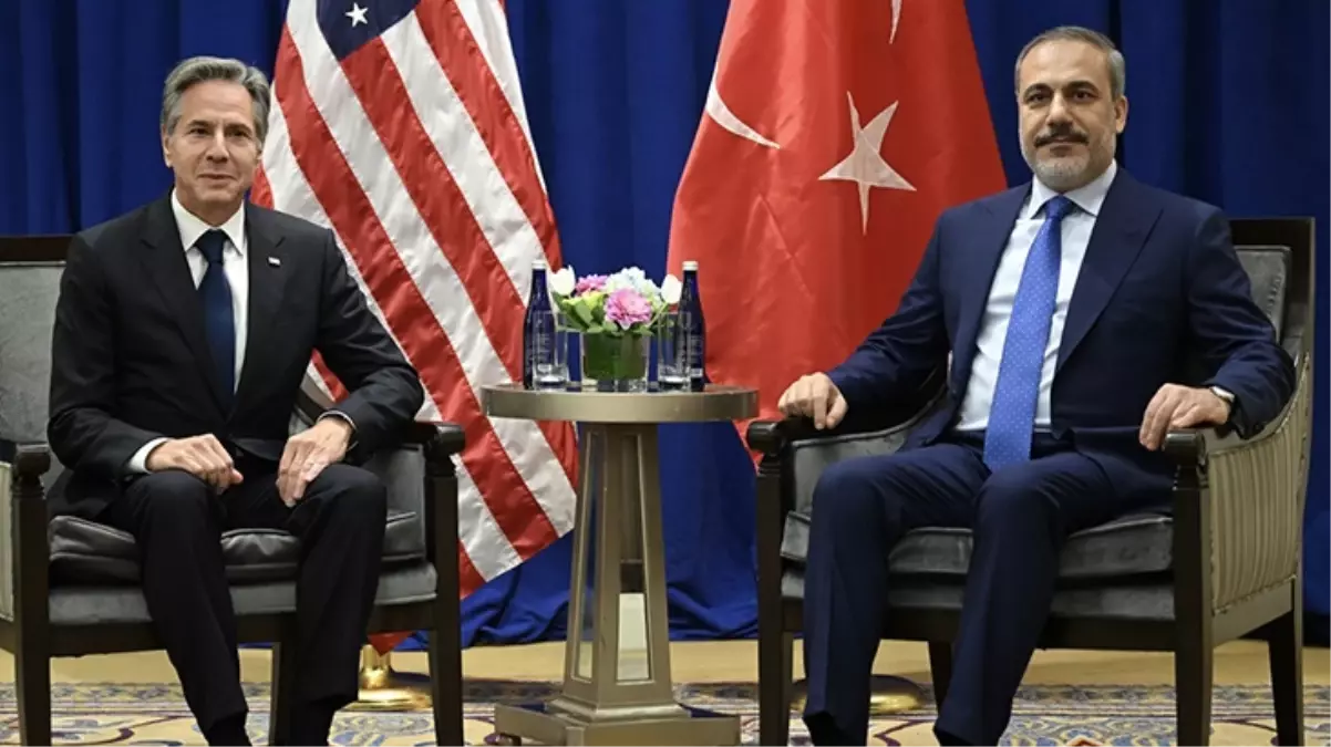 Dışişleri Bakanı Fidan, ABD Dışişleri Bakanı Blinken ile görüştü