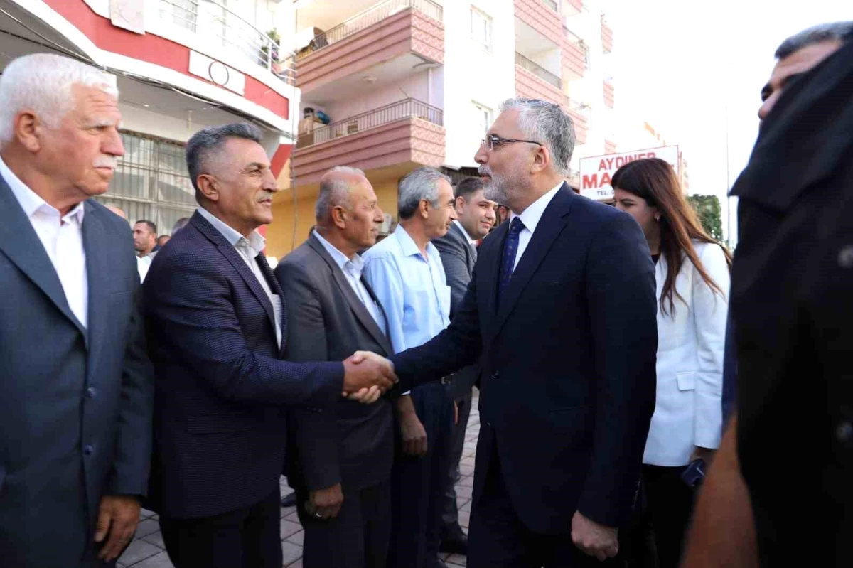 Çalışma ve Sosyal Güvenlik Bakanı Mardin\'de Temaslarda Bulundu