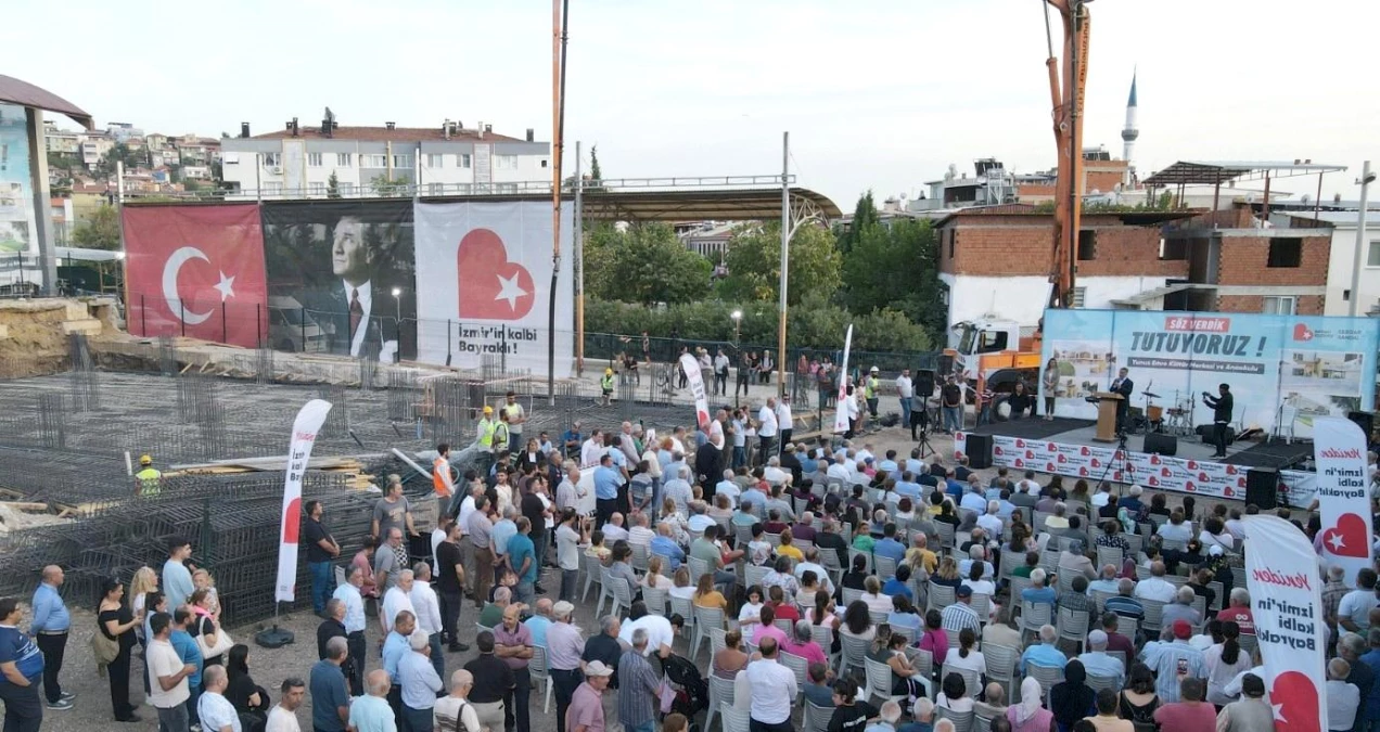 Bayraklı Belediyesi Yamanlar\'da Yunus Emre Kültür Merkezi ve Anaokulu İnşa Ediyor