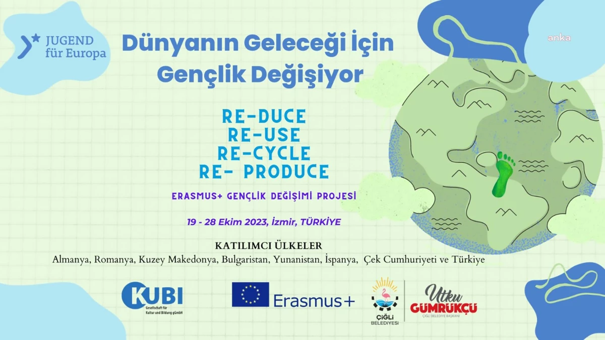 Çiğli Belediyesi ve KUBI Derneği, Gençlik Değişimi Programı ile gençleri İzmir\'de buluşturacak