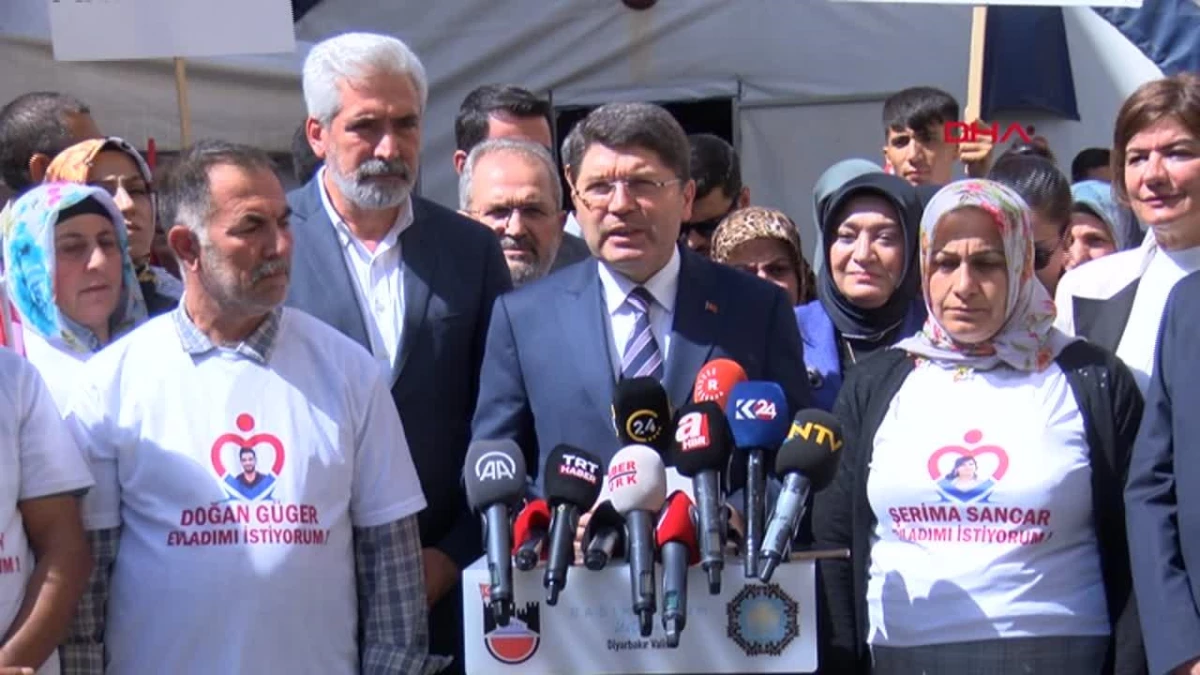 Bakan Tunç: Diyarbakır Anneleri teröre karşı net bir mesaj verdi