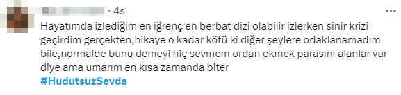 Hudutsuz Sevda dizisindeki kadına şiddet ve tecavüz sahneleriyle izleyicileri ayaklandırdı