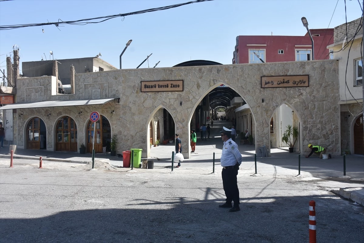 Irak\'ta Osmanlı döneminden kalma Zaho Çarşısı restore edilerek yeniden hizmete açıldı