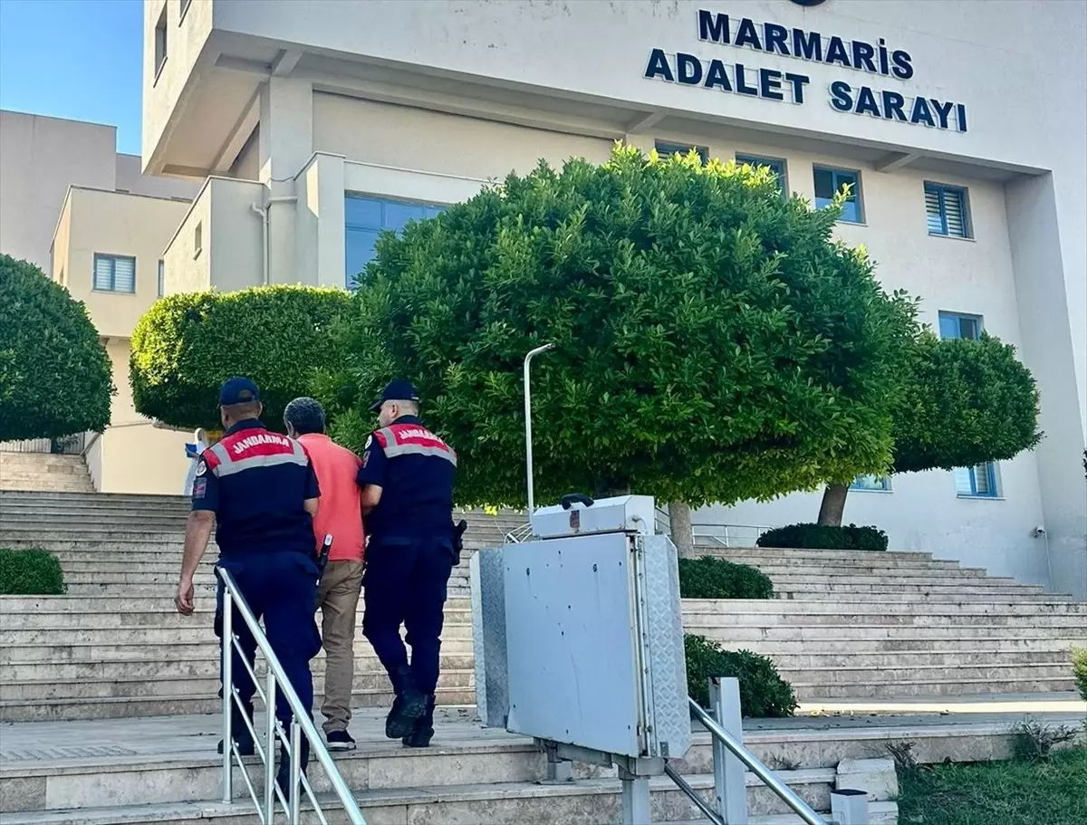 Marmaris\'te 10 Yıl Hapis Cezası Bulunan Hükümlü Yakalandı