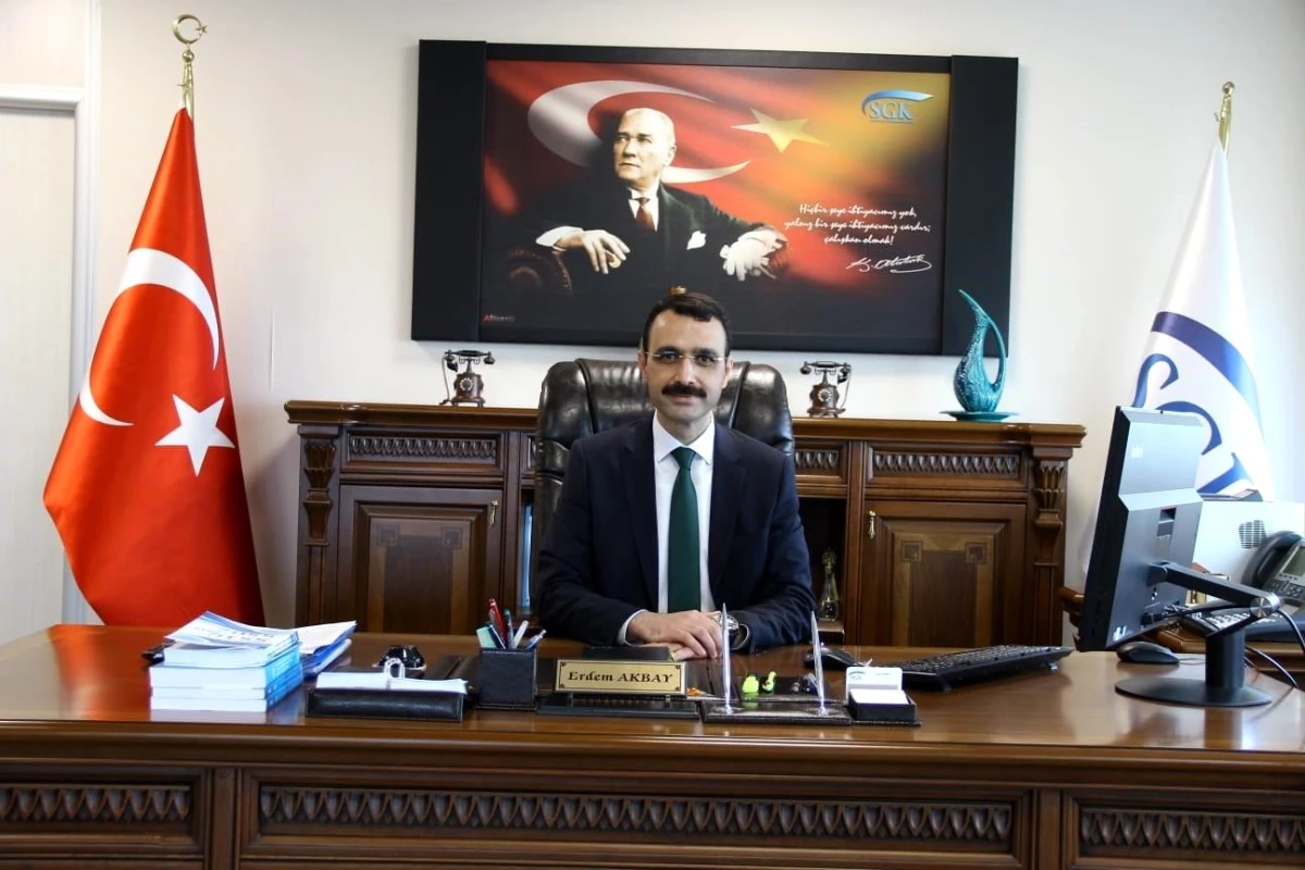 Trabzon Sosyal Güvenlik İl Müdürü Erdem Akbay Açıklaması