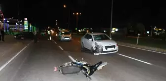 Tokat'ta Kavşakta Meydana Gelen Kazada Motosiklet Sürücüsü Hayatını Kaybetti