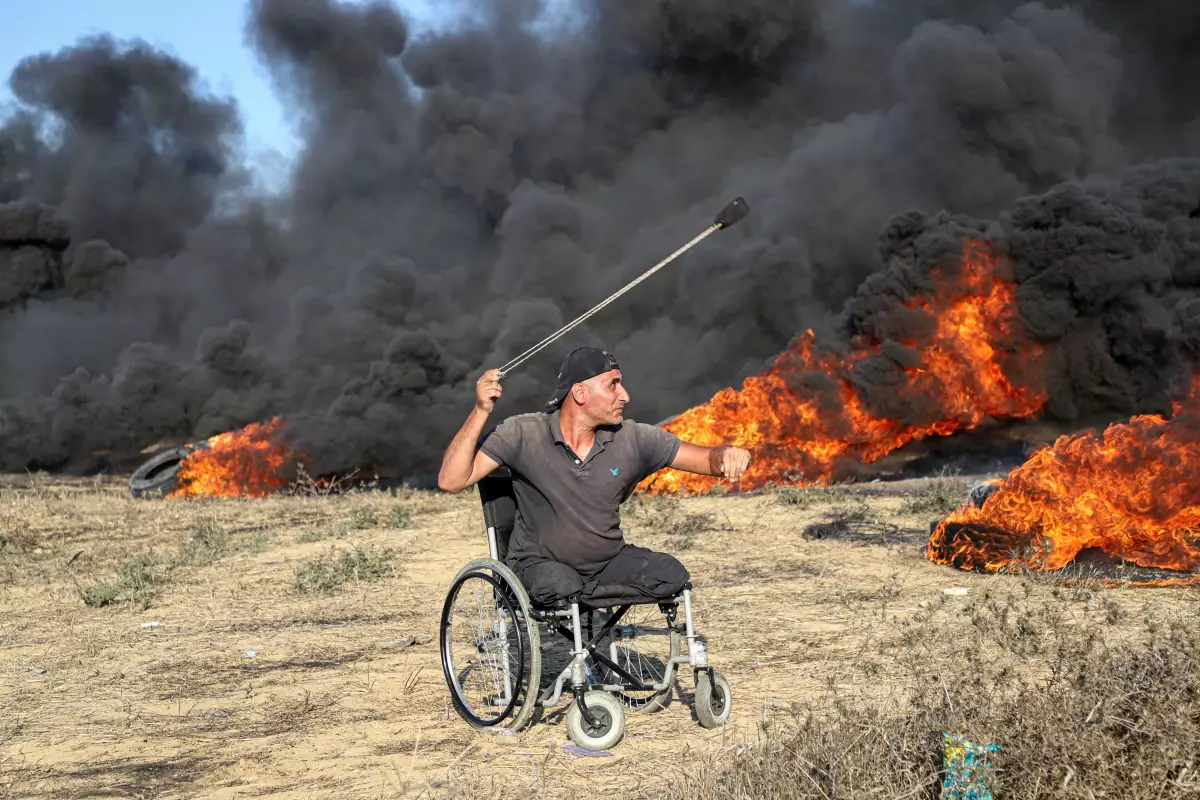 Gazze-İsrail Sınırında Çatışmalar: En Az 28 Filistinli Yaralandı